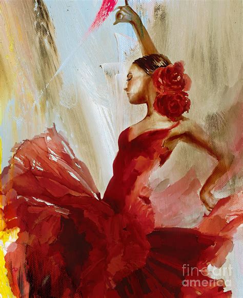 Flamenco Dancing Paintings