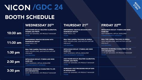 Gdc Game Developer S Conference Vicon