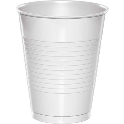 Schorin Company | 16 oz White Plastic Cups 20/pkg - Schorin Company