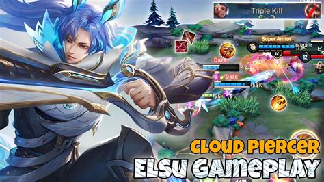 Elsu Dragon Lane Pro Gameplay Incredible Snipes Arena Of Valor Li N