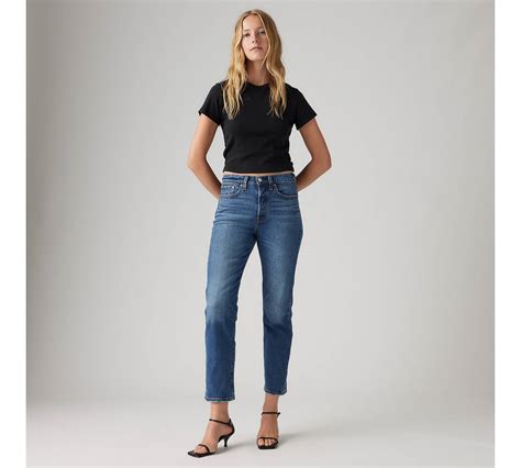 Wedgie Straight Fit Womens Jeans Dark Wash Levis® Us