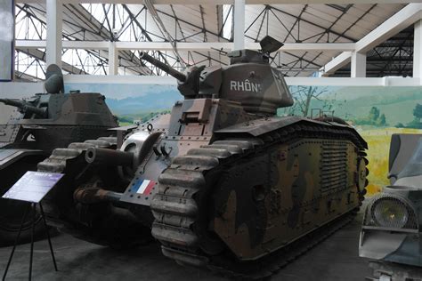 Char Renault B1 Bis Rhône Musée Des Blindés De Saumur France