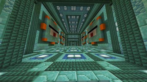 Just finished the interior of my guardian farm | Minecraft architecture ...