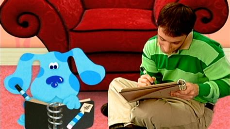 Watch Blues Clues Season 3 Episode 12 Draw Along With Blue Full Show On Paramount Plus