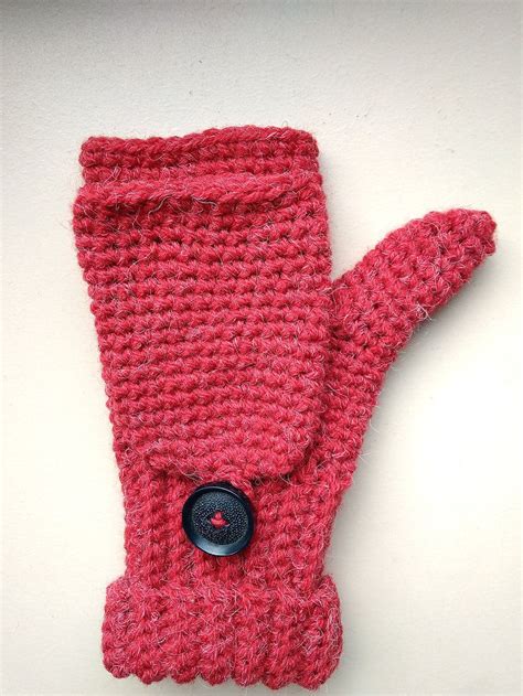 After Long Time I Finally Made Pattern Of Fingerless Convertible Mittens For Adults Thi