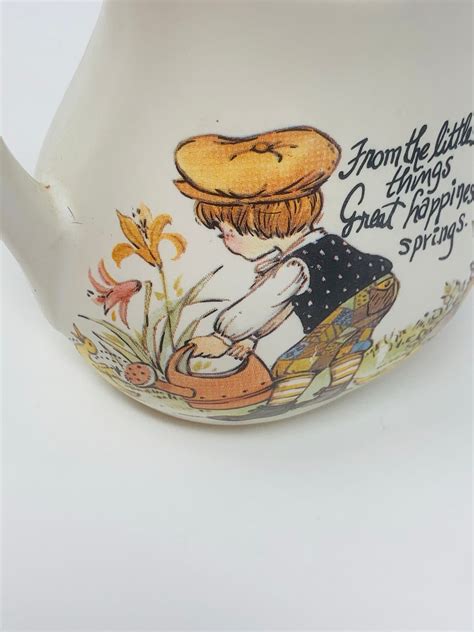 Holly Hobbie Pitcher Holly Hobbie Vase Holly Hobbie Etsy