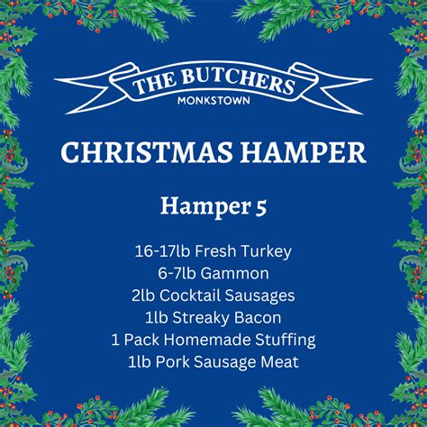 Christmas Hamper 5 The Butchers Monkstown