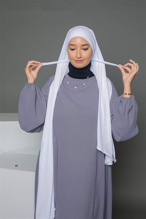 Hijab Listo Para Atar Jersey Premium