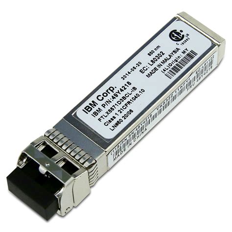 49y4218 Ibm 10gb Sfp Sr Optical Transceiver 49y4219