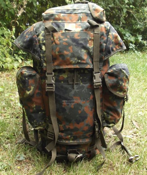 Kampfrucksack Flecktarn Original Bundeswehr Gebraucht Bw Rucksack EBay