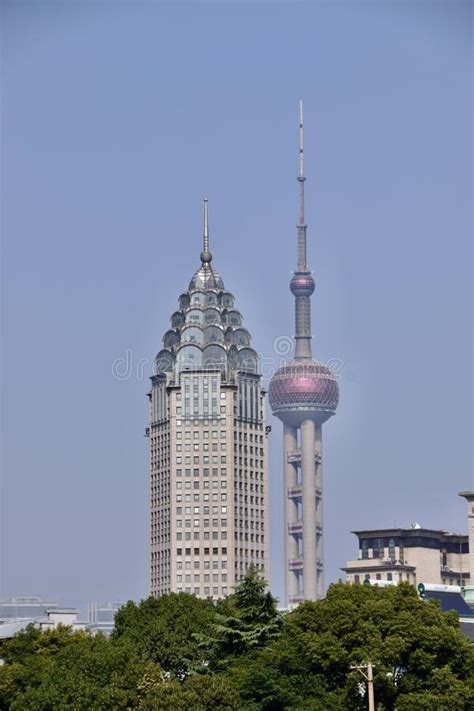 View Of The Icbc Tower And The Oriental Pearl Tv Tower Shanghai China