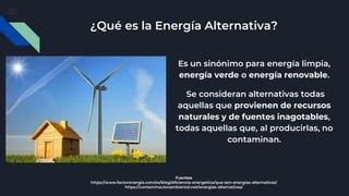 Energía Alternativa PPT