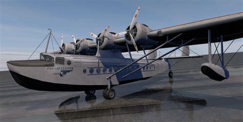 Sikorsky S-42 Pan Am Clipper 3D Model by ChipBassChaos