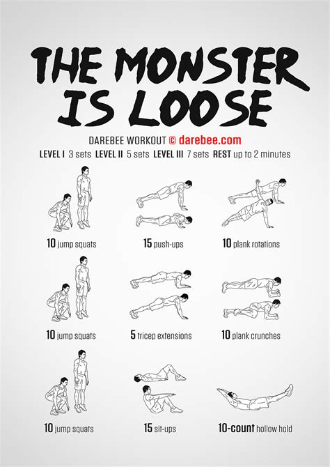 Monster Is Loose Workout