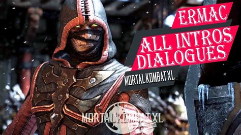 Mortal Kombat Xl Ermac All Intros Dialogues ️4k ᵁᴴᴰ 60ᶠᵖˢ Ps5 Youtube