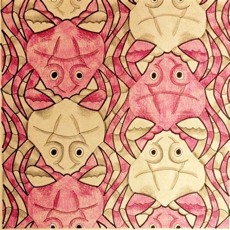 Escher Tessellation Tiling Mc Escher Geometry Symmetry My