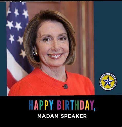 Nancy Pelosi's Birthday Celebration | HappyBday.to