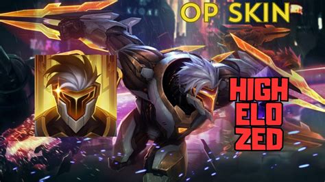 High Elo Zed Montage Con La Skin Proyecto Prestigio Tras Un A O