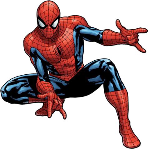 Download Spider Man Crouching Web Shooting Pose