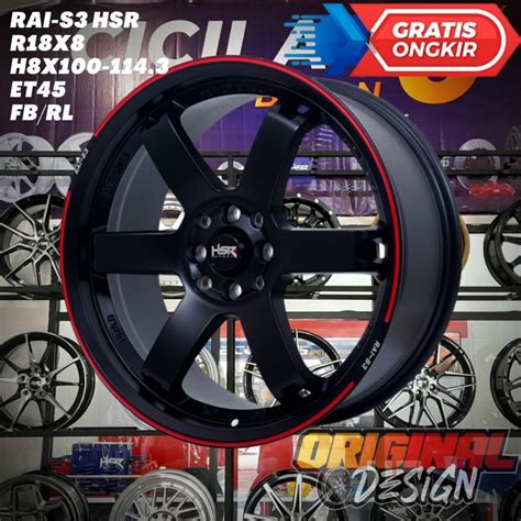 Jual Velg Mobil Ring Hsr Rai S R Untuk Rocky Raize Livina