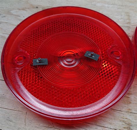 Tail Light Lenses Ford Truck 1953 1954 Pre Sixties Vintage Auto