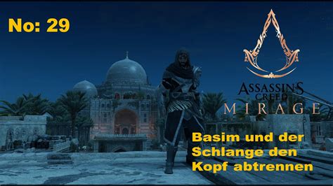 Assassin´s Creed Mirage 29 Basim Und Der Kopf Der Schlange Abtrennen Youtube