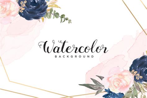 Watercolor Eucalyptus Floral Background Graphic By Dzynee Creative