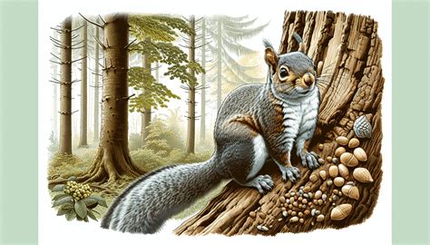Gray Bellied Squirrel Callosciurus Caniceps World Deer