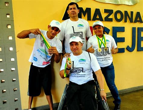 Paratletas Amazonas Conquista Seis Medalhas Na Copa Brasil Em AL