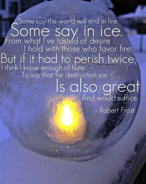 Quotes About Snow And Ice Quotesgram