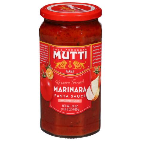 Mutti Pasta Sauce No Added Sugar Rossoro Tomato Marinara Smart Final