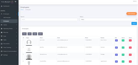 Lawyers Case Manager Software