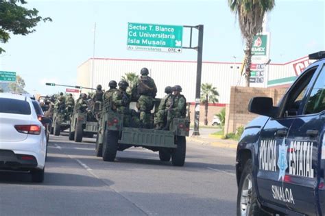 Reportan Movimiento De Grupos Armados En El Sector Norte De Culiacán Autoridades Implementan