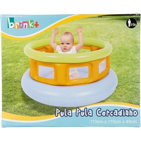 Pula Pula Infantil Cercadinho Inflável Shopee Brasil