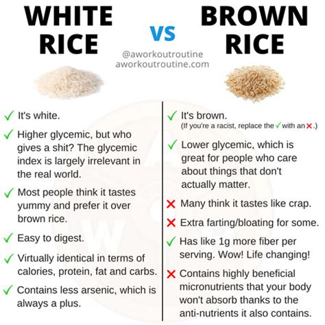 Brown Rice Vs White Rice Which Is Good Bad Healthy Unhealthy