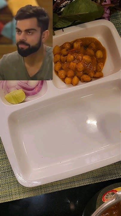 Lets Try Virat Kohli Fav Chole Bhature 😍 Youtubeindia Youtubeshorts