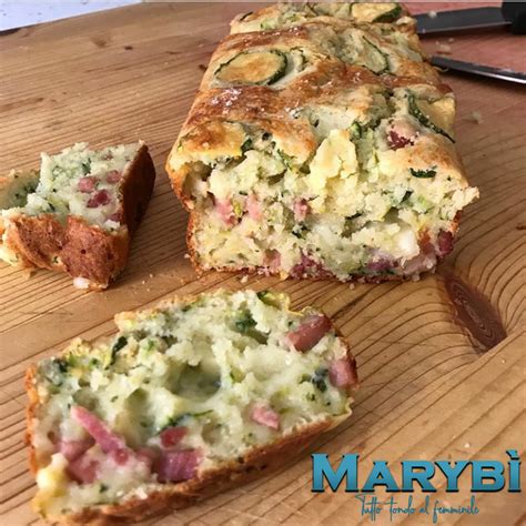 Plumcake Salato Con Zucchine E Prosciutto Cotto Maryb