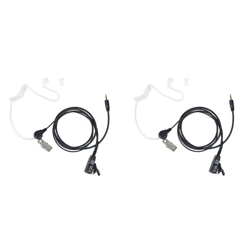 TDYUSG Cobra Walkie Talkie Earpiece Headset With Mic For Microtalk