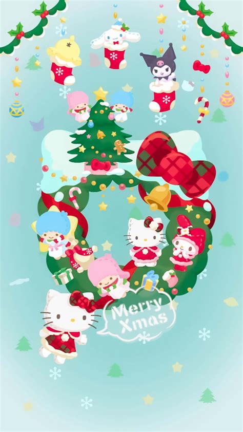 100 Hello Kitty Christmas Wallpapers