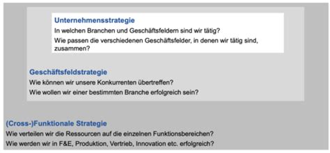 Strategisches Management Karteikarten Quizlet