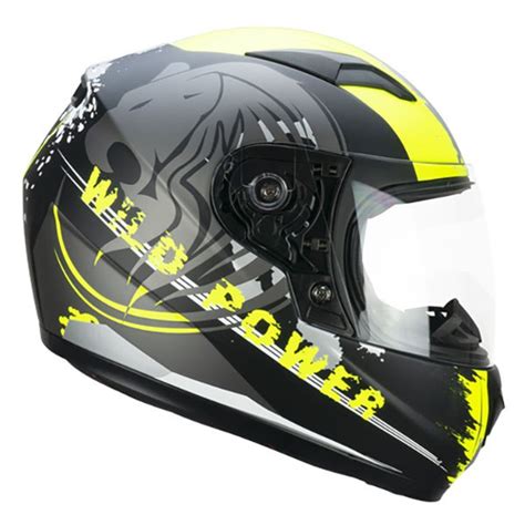 Cgm 265G Lucky Wild Junior Full Face Helmet Black Motardinn