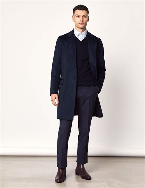 Navy Blue Long Jacket | seeds.yonsei.ac.kr