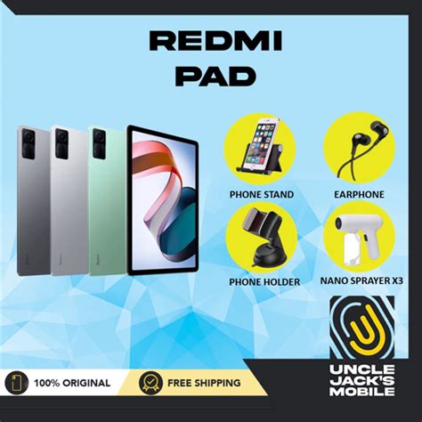 Uncle Jacks Mobile Xiaomi Redmi Pad 364gb Green