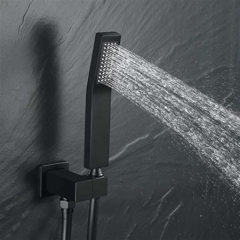 Casainc 1 Spray Patterns With 2 5 GPM Wall Mount Rain Dual Shower Heads