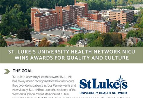 St Lukes University Health Network NICU Wins Awards For Quality And