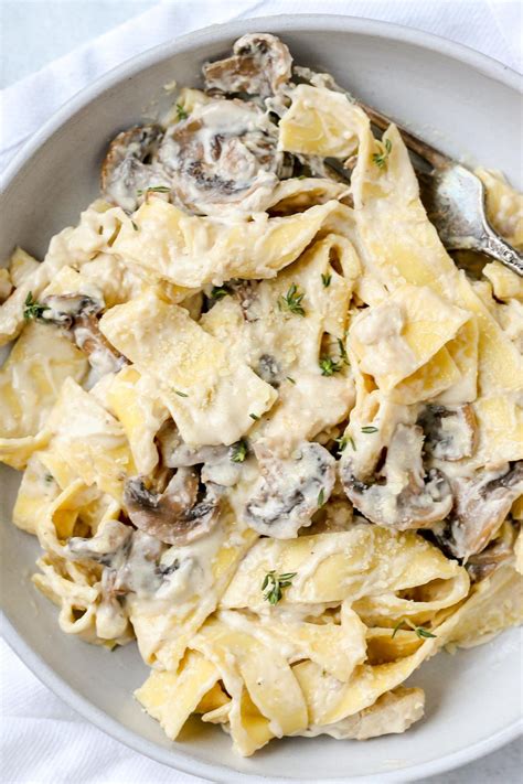 Chicken Mushroom Fettuccine Alfredo Momsdish 0 Hot Sex Picture