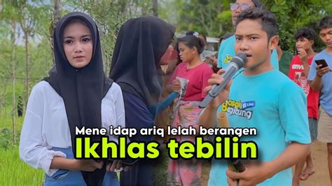 Ikhlas Tebilin Reinata Lagu Lama Kembali Di Request Voc Rendi Youtube