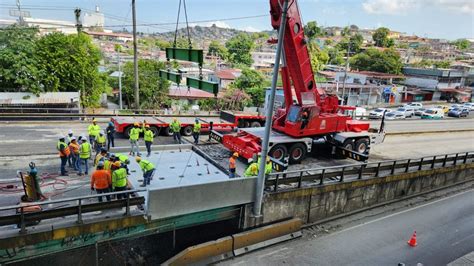 Mop Continuar Trabajos Nocturnos En Puente De San Miguelito