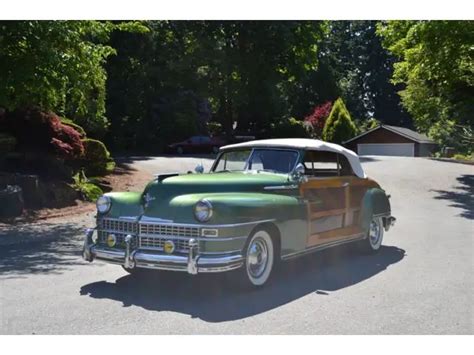 1948 Chrysler Town Country Convertible Totally Original Superb