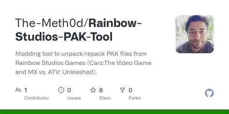 GitHub The Meth0d Rainbow Studios PAK Tool Modding Tool To Unpack